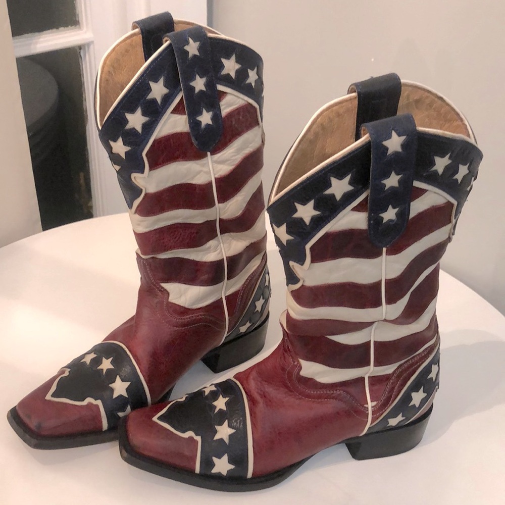 J.B Dillon Square Toe Western Boot